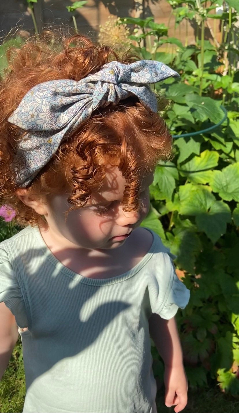 Girls knotted Alice headbands | heather style | hair accessories | handmade