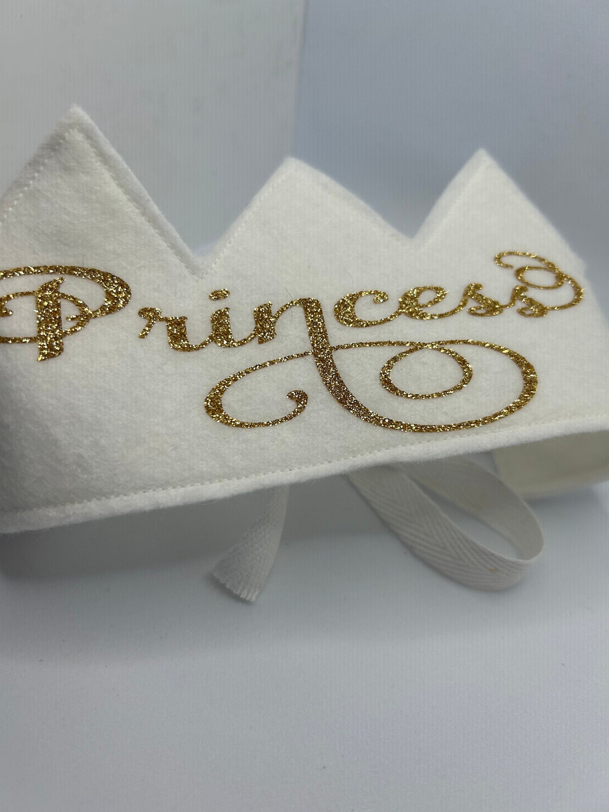 Glitter Princess Felt Crown for children