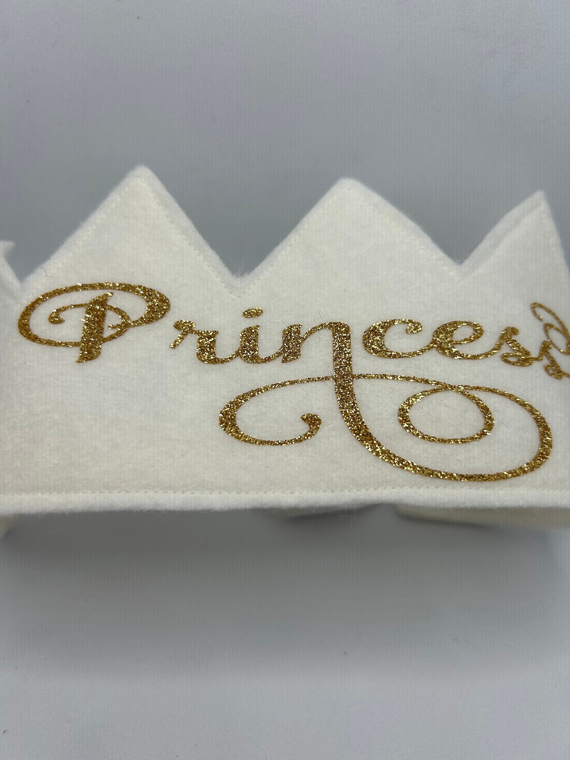 Glitter Princess Felt Crown for children