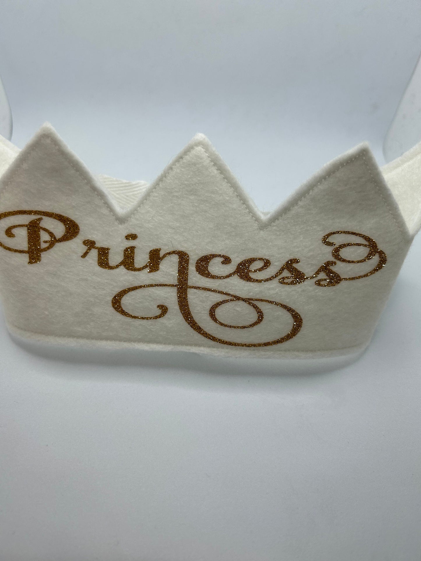 Glitter Princess Felt Crown for children